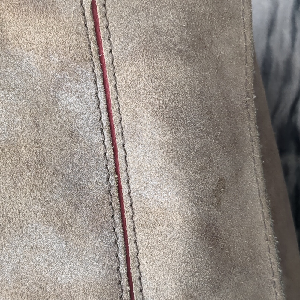 Hammitt Oliver Suede Grommet Stud Pewter/Metallic Tote Bag - Picture 8 of 15
